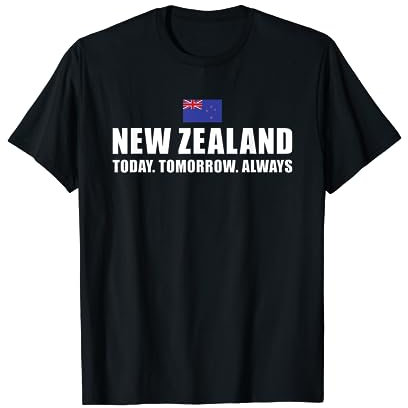 New Zealand Today Tomorrow Always New Zealand Rugby T-Shirt