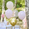 Ginger Ray Prinzessinnen-Party-Ballon, Pink & Gold, 5 Stück