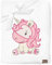 Be Mammy Warme Kuscheldecke Babydecke Blanket Baby Geschenk BE20-168 (Weiß - Einhorn)