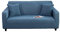 DOTBUY-SHOP Elastische Sofaschoner Couch Überzug 1 2 3 4 Sitzer Sofa Überzug Weicher Stretchbezug Sofabezug Universal Sofa Cover Sofaschoner Möbelschutz (190-230cm,Blau)