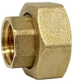 Arcanaute - Accessoires, raccords, pompes de chauffage et circulateurs - Raccord Union Droit 2 pièces Femelle/Femelle douille 1/2'' (15/21) - écrou Ø1'' (26/34) (à joint plat) - Arcanaute