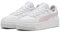 PUMA Carina Street Basket Femme, Puma Blanc Rose Mauve Gris Plume, 39 EU