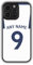 iPhone X/XS Compatible Personalised Tottenham Football Phone Case, Name & Number Bumper Cover, Anti-Scratch, Anti-Drop, Camera Lens Protection, Sidewall Bumper, ShockProof Drop Protection