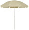 OWIJI Ombrellone Spiaggia Antivento Tortora Portatile Leggero Diametro 240 cm Anti UV Parasole Tracolla Custodia Giardino Balcone Terrazza