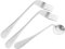 FRCOLOR Angled Spoons Set of Angled Utensils for Elderly Left Handed Forks 2 & Spoon 1 Ergonomic Dining Cutlery for Patients & Seniors Adaptive Tableware