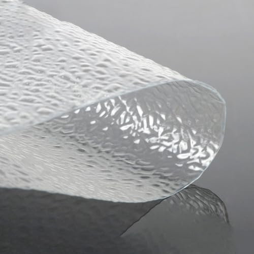 Wasser-Effekt-Modelleisenbahn-Layout, Wellen-Wasserfolie, Diorama-Szenerie, 5 Stück (stilles Wassermuster)