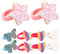FRCOLOR 5 Paare Glitzernde Haargummis Für Mädchen, Elastische Haargummis Mit Funkelnden Pailletten, Ideal Für Partys, Schule, Alltag, Geburtstagsfeiern, Feiertage