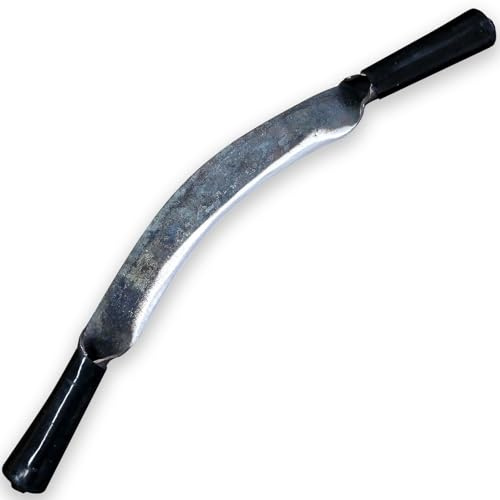 Upgrade Tree Draw Knife Draw Shave Knife 10- Debarking Tool-Full-Tang Desing Wood Scraper for Woodworking Tool Bark Peeling Wood Shaver Tool