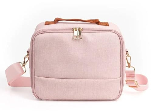 ERQIAO Waterproof DSLR Camera Bag Multi-functional Camera Backpack Outdoor Video Digital Camera Photo Case for DSLR Lens(Pink)