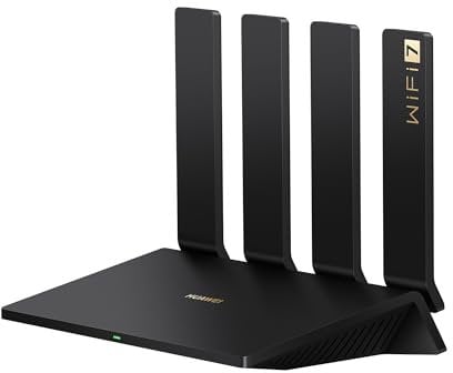 HUAWEI WiFi BE3 Pro, 3,6 Gbit/s Dual-Band WLAN 7, intelligente Antenne, 2x2,5GE+2xGE, Einfache Einrichtung, Visualisierte WLAN-Diagnose, Keine DSL-Funktion, Kindersicherung, HomeSec, Amazon Exclusive