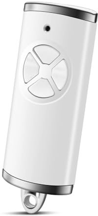 Mando a distancia para puerta, paquete de 2 universales, mando a distancia para garaje de 868 MHz, 4 canales, mando a distancia para Sommer-868,80-868,95 MHz (incluye 2 baterías adicionales)