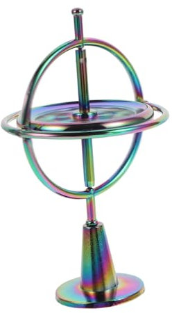 IMIKEYA 1 Satz Gyroskop - kinderspielzeug Fingerspitzen-Gyroskop- Alu-Gyroskop Anti-Schwerkraft-Kreisel Rezisionskreisel aus Metall Tischkreisel Gyro - Legierung