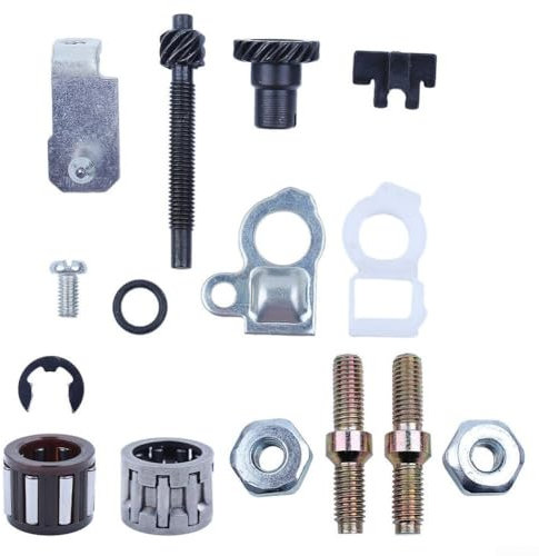 Kettenversteller Spannstange Bolzenmutter-Set mit Kupplung und Kolbennadellager für 066 für MS660