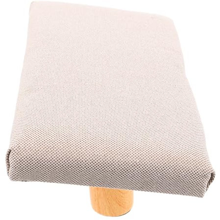 KICHOUSE Holzbank Mit Polster Verstellbarer Seiza Hocker Für Meditation Und Gebet Ergonomischer Kniender Sitzhocker in Beige Stabile Sitzbank Für Yogasitzbank Und Balanceübungen Mittelgroß