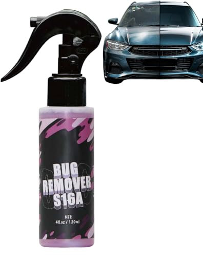 Rimuovi Resina Per Auto - Concentrato Liquido Lavavetri,120Ml Scioglie Rapidamente per Carrozzeria Finiture Parabrezza Veicolo