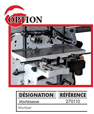 Leman - Mortaiseuse pour combiné 250mm - 270110