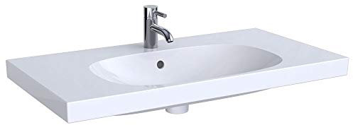 KG Acanto Waschtisch, 900x480mm m. Hl., m. Ül., weiß, KeraTect