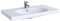 KG Acanto Waschtisch, 900x480mm m. Hl., m. Ül., weiß, KeraTect