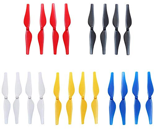 RC GearPro 5 Satz Schnell Veröffentlichung Propeller Farbig Requisiten Klingen für DJI Tello Drohne