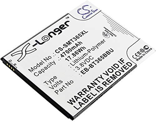 4700mAh X-Longer Tablet Akku für Samsung Galaxy Tab Active, Galaxy Tab Active 2, Galaxy Tab Active 2 8.0 (EB-BT365BBC, EB-BT365BBU)
