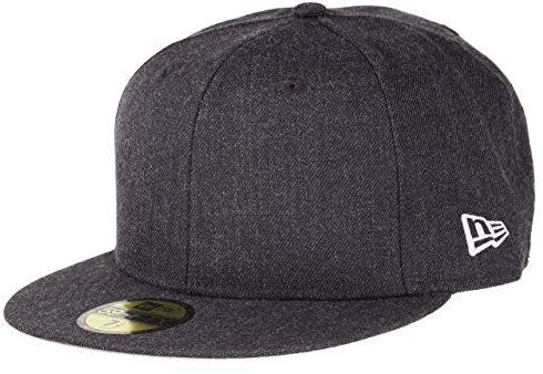 New Era Blank Heather Navy 59Fifty Basecap - 7 1/2-60cm (XL)