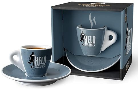 laVida, Espresso-Tasse mit Unterteller, Held des Tages