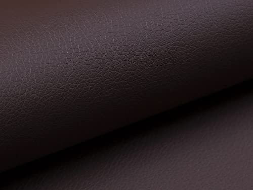 2,5 Meter Kunstleder Soft 066 Dunkelbraun (250cm x 140cm am Stück)