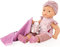 Götz 2218046 Maxy Aquini Soft Mood Badepuppe - 42 cm Puppe - ohne Haare, Blaue Schlafaugen - 9-teiliges Set - Mädchen-Babypuppe