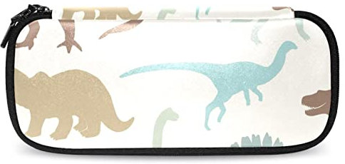 Dinosaurier Dino Pencil Case Big Capacity Pen Marker Holder Pouch Box Organizer Bag Makeup Bag for School Office Adult Girl Boy