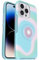 OtterBox Transparente Schutzhülle für iPhone 14 Pro Max Otter + Pop Symmetry Serie – leuchtende Aura (Pink), integriertes PopSockets PopGrip, schlank, taschenfreundlich, erhöhte Kanten schützen Kamera