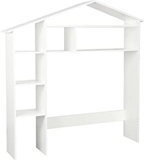 GMD Living Kinderregal Tomar in hausform, weiß, T31 x B148 x H155 cm