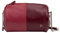 DUDU Barell -Ledertasche, Umhängetasche mit Kette und Leder, stilvolle Mode kleine zylindrische Tasche mit Reißverschluss Burgundy