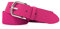 AWAYTR Baseballgürtel für Erwachsene und Jugendliche, elastisch, verstellbar, Softball-Uniform-Gürtel für Kinder, Jungen und Mädchen, Silber-Hot Pink, Adult: fit waist 27 - 46 (Rec 15yrs-Adults)