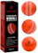 ONEGlobal Premium Windball Weiche Cricketbälle | Langlebig & sicher, farbige Naht, realistischer Sprung & Schwung | Indoor-/Outdoor-Coaching, Training, Garten & Strandspiele (3 Orange)
