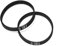 Ruimou 2 courroies de transmission raboteuses 2604736001 (circonférence 225 mm, 9 mm de large) compatible avec Bosch PHO1 PHO100 PHO15-82 PHO16-82 PHO20-82