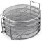 TORR Dehydrator Rack Stainless Steel Support Accessories Compatible with Ninja Foodi Pressure Cooker and Fryer 6.5