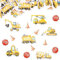 COLOFALLA COLOFALLA 100pcs Konfetti Baustelle Tischdekoration Kindergeburtstag Baustelle Deko Baustelle Konfetti Party Baustelle Geburtstag Deko