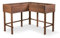 empasa Eck-Hochbeet in L-Form aus Tannenholz für Garten, Terrasse und Balkon, platzsparendes Hochbeet Kräuterbeet Pflanzkasten, Echtholz, Natur, 120 x 120 x 90 cm