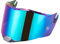 VCOROS Helmvisier für FF805 Thunder Carbon,Motorradhelm Visier,Motorrad Vollgesichtshelm Windschutzscheibe Schutzhülle Ersatz(Regenbogen)
