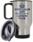 Giftme Keep Calm and Pretend It's On The Lesson Plan, Insulated Travel Mug, Tea, Coffee Mug. (Silver)