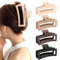 ZSPERKLA 4 Stück Extra große Haarklammer, starker Halt, 13cm Kunststoff Haarspangen für dickes Haar, rutschfeste, matte Haar Jaw Clips Haarstyling-Zubehör für Frauen und Mädchen