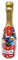 Celebration Champagne Bottle 312g - Assorted Miniature Chocolates Collection, Festive Gift, Birthdays, Holidays, Special Occasions