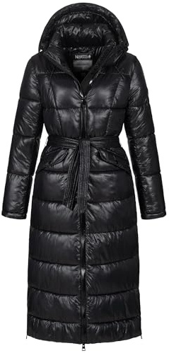 Geographical Norway Winter Jacke Parka Steppjacke Steppmantel Wintermantel Lange Mantel 126 cm lang sehr warm gesteppt
