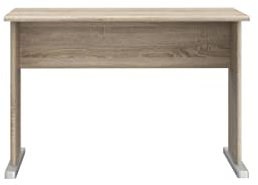 möbelando Schreibtisch >TEMPRA2< in Sonoma Eiche Dekor (108x72 cm) überzeugt mit modernem Design, Stabiler Spanplatte, 20 kg Belastbarkeit und pflegeleichter Folienoberfläche. Zerlegt geliefert.