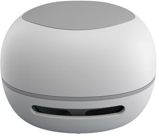 dijiusidy USB Ladetisch Staubsauger, praktischer und effizienter tragbarer Desktop Staubsauger, ABS Schreibtisch Staubsauger Mini, Weiß