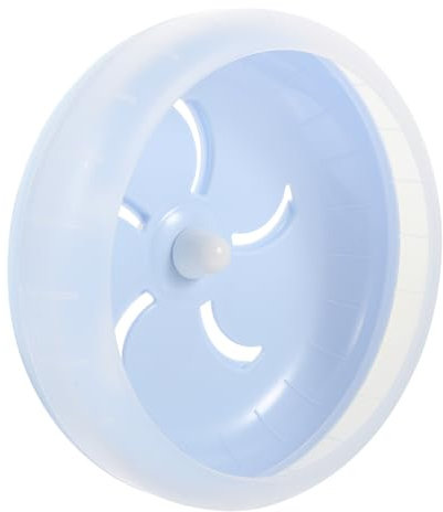 VANZACK Multifunktionales Hamster Laufrad Geräuschloser Spielzeug-disc Für Kleine Haustiere Wie Hamster Zwerghamster Und Rennmäuse Für Käfige Blau