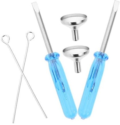 Toyvian 2sätze Edelstahltrichter Set Mini Trichter Für Urnen Kleine Fülltrichter Aus Urnentrichter-Set Zum Befüllen