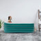 Bañera plegable Inflatable Bathtub con bomba de aire eléctrica de 130 W, piscina inflable portátil para adultos, piscina inflable de PVC para el hogar, piscina, baño 152 x 82 x 57 cm