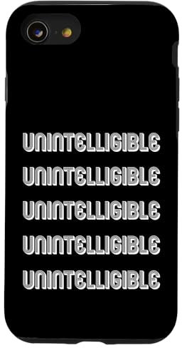Unintelligible Case for iPhone SE (2020) / 7 / 8