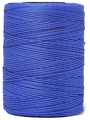 Polyester Schnur 1mm 100g Geflochtene Makramee Schnur Eis stricken Licht Körper Garn zum Häkeln Seil für DIY Handarbeit Tasche Korb Kissen Home Decorations 2PCS col-18